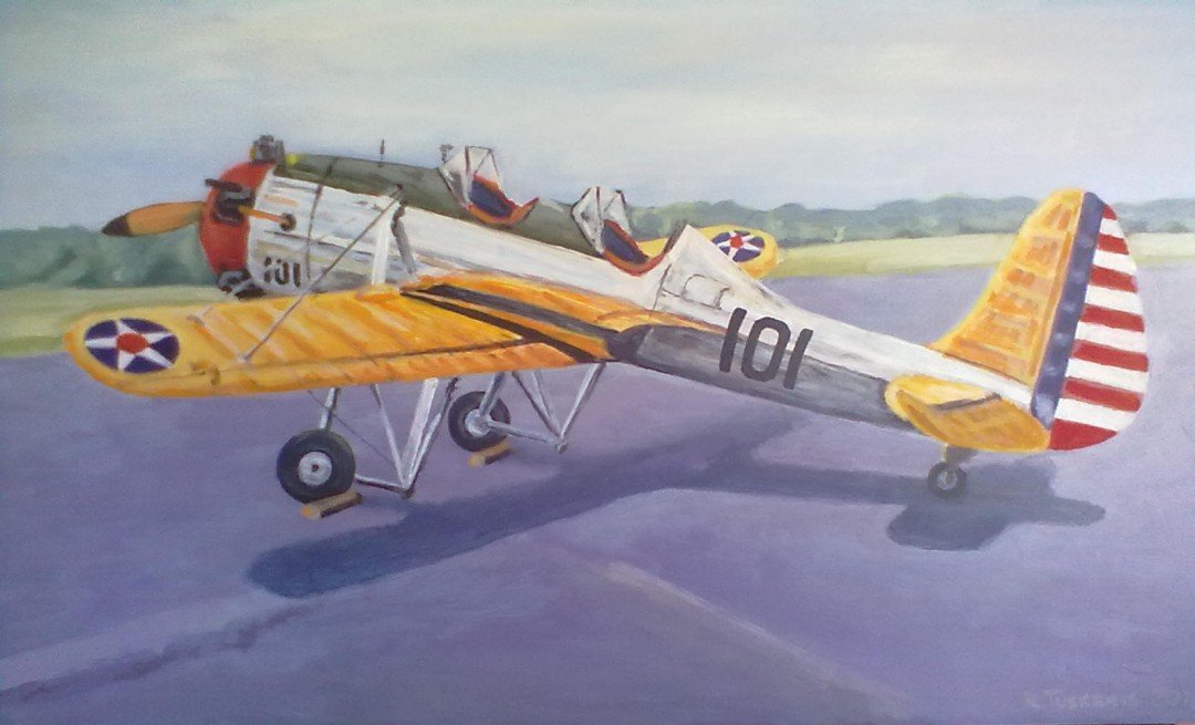 'Dangaus paukštis' (privati kolekcija) 50cm x 70cm Akrilas, lakas, (2011)