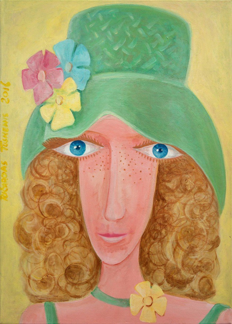 'Vasara' 50cm x 70cm Akrilas, lakas, drobė (2016)